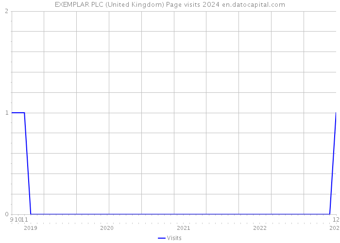 EXEMPLAR PLC (United Kingdom) Page visits 2024 
