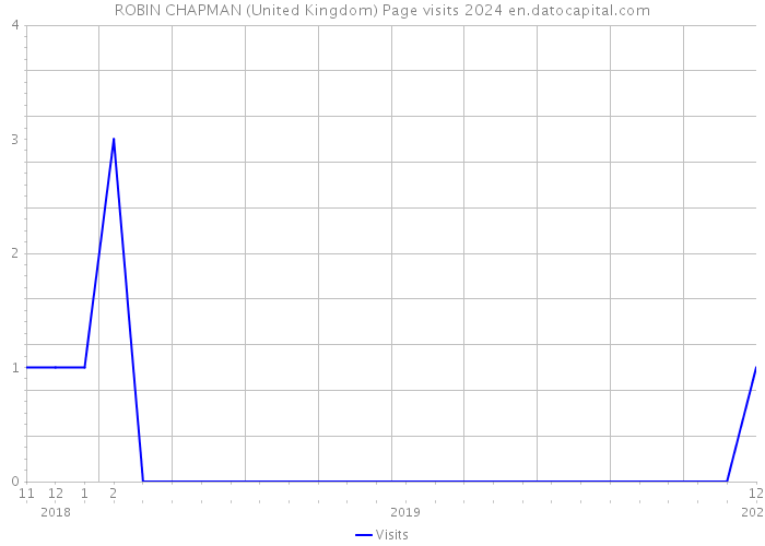 ROBIN CHAPMAN (United Kingdom) Page visits 2024 