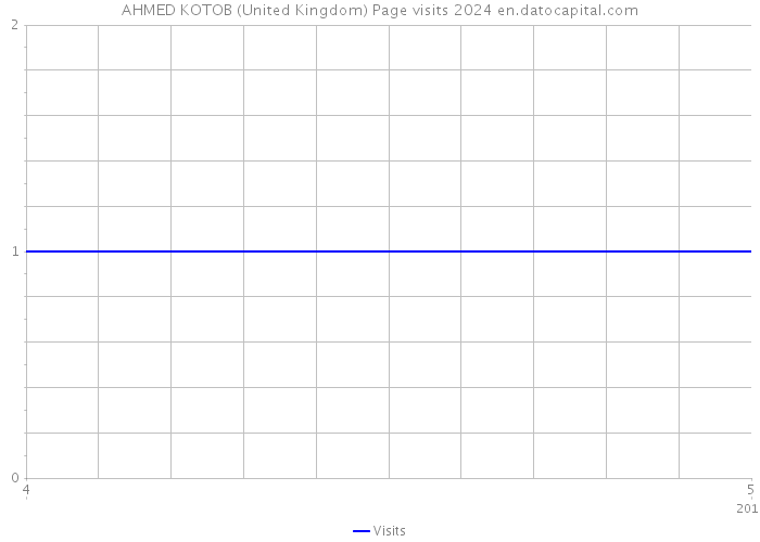 AHMED KOTOB (United Kingdom) Page visits 2024 