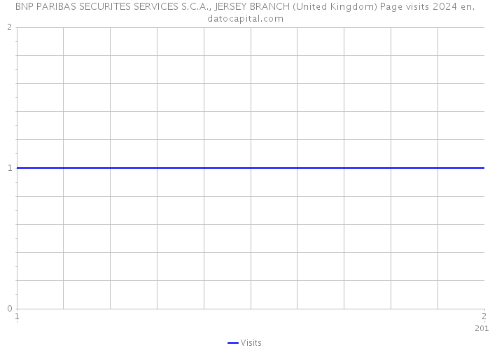 BNP PARIBAS SECURITES SERVICES S.C.A., JERSEY BRANCH (United Kingdom) Page visits 2024 