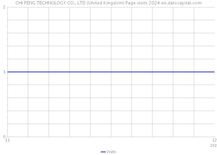 CHI FENG TECHNOLOGY CO., LTD (United Kingdom) Page visits 2024 