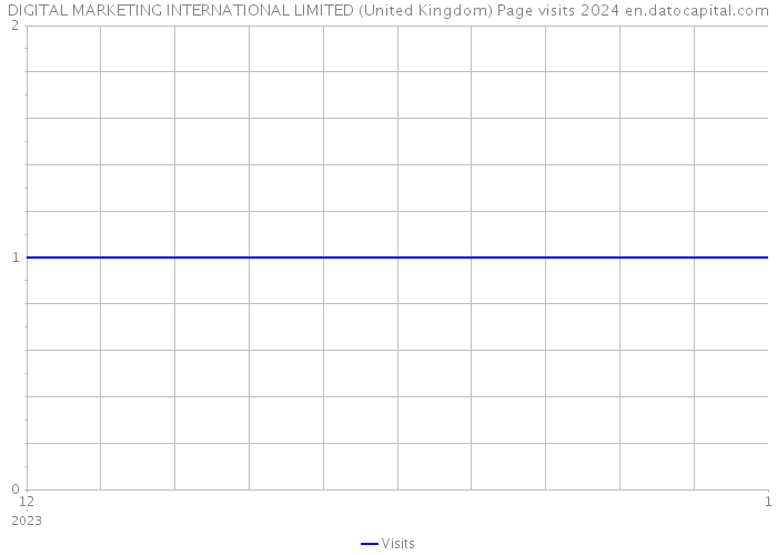 DIGITAL MARKETING INTERNATIONAL LIMITED (United Kingdom) Page visits 2024 
