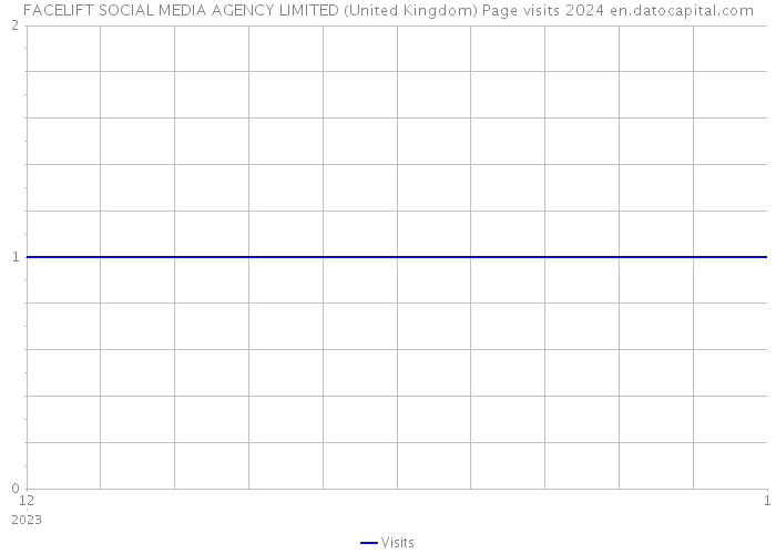 FACELIFT SOCIAL MEDIA AGENCY LIMITED (United Kingdom) Page visits 2024 