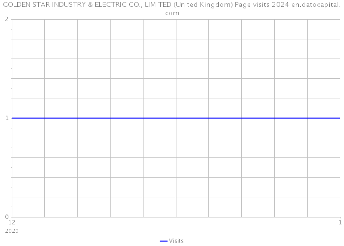 GOLDEN STAR INDUSTRY & ELECTRIC CO., LIMITED (United Kingdom) Page visits 2024 