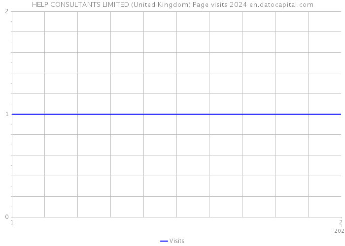 HELP CONSULTANTS LIMITED (United Kingdom) Page visits 2024 