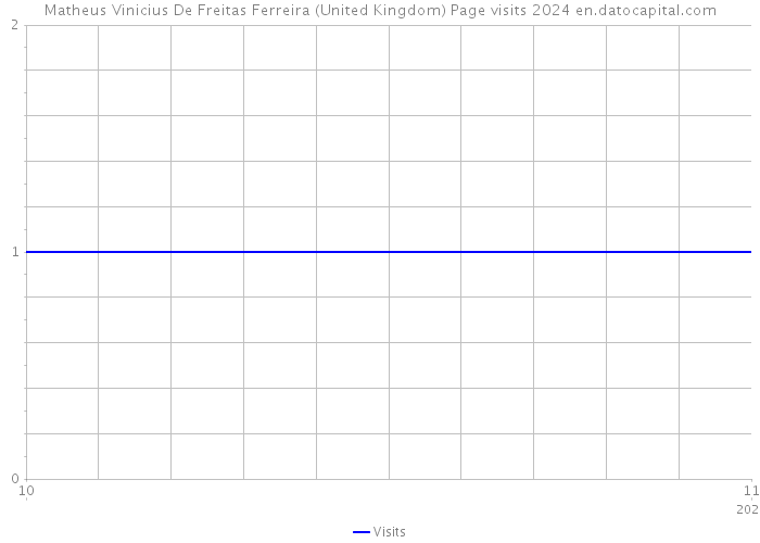 Matheus Vinicius De Freitas Ferreira (United Kingdom) Page visits 2024 