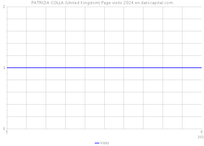 PATRIZIA COLLA (United Kingdom) Page visits 2024 