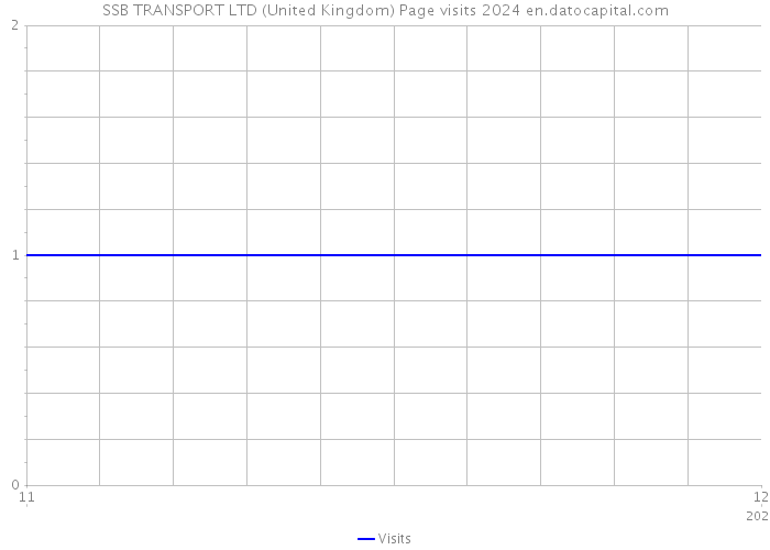 SSB TRANSPORT LTD (United Kingdom) Page visits 2024 