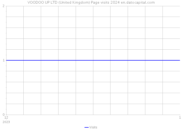 VOODOO UP LTD (United Kingdom) Page visits 2024 