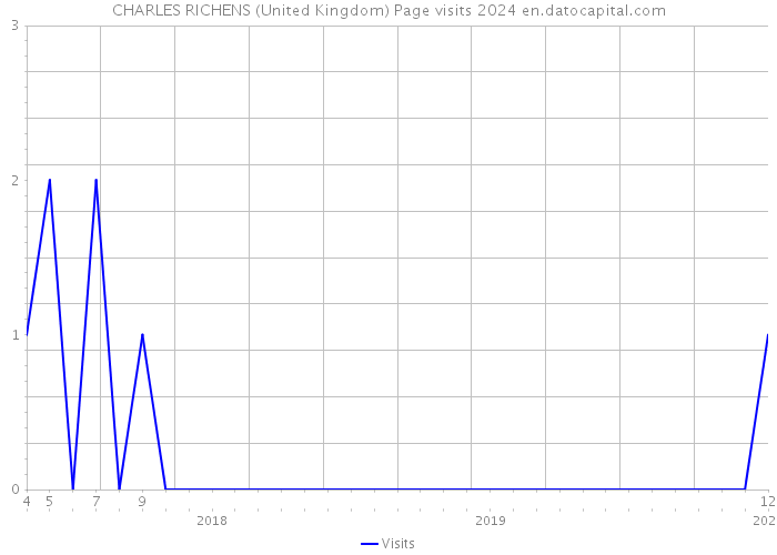 CHARLES RICHENS (United Kingdom) Page visits 2024 