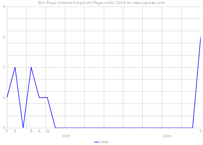 Eric Pous (United Kingdom) Page visits 2024 