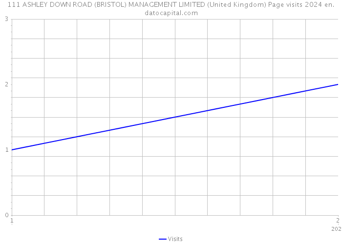 111 ASHLEY DOWN ROAD (BRISTOL) MANAGEMENT LIMITED (United Kingdom) Page visits 2024 