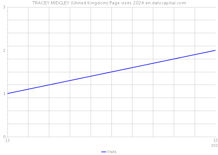 TRACEY MIDGLEY (United Kingdom) Page visits 2024 