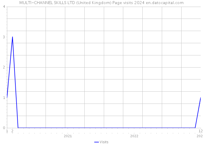 MULTI-CHANNEL SKILLS LTD (United Kingdom) Page visits 2024 