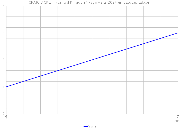 CRAIG BICKETT (United Kingdom) Page visits 2024 