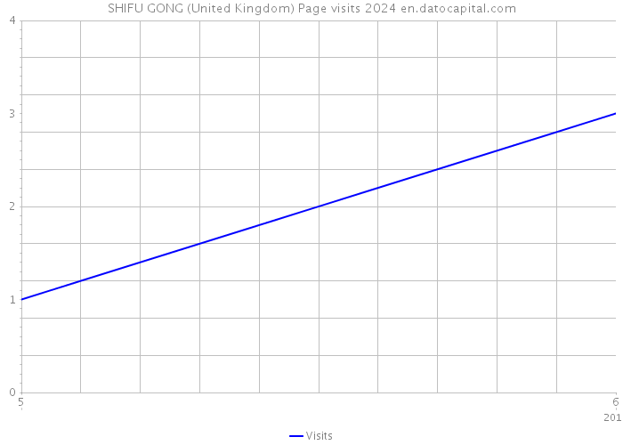 SHIFU GONG (United Kingdom) Page visits 2024 