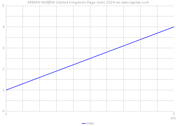 ARMAN HUSEINI (United Kingdom) Page visits 2024 