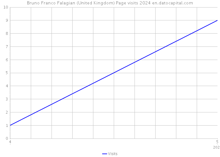 Bruno Franco Falagian (United Kingdom) Page visits 2024 