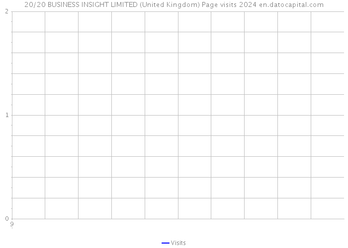 20/20 BUSINESS INSIGHT LIMITED (United Kingdom) Page visits 2024 