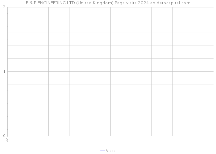 B & P ENGINEERING LTD (United Kingdom) Page visits 2024 
