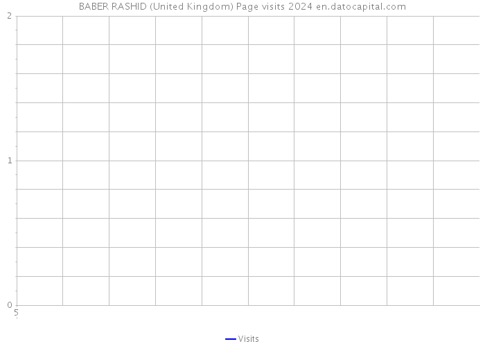 BABER RASHID (United Kingdom) Page visits 2024 
