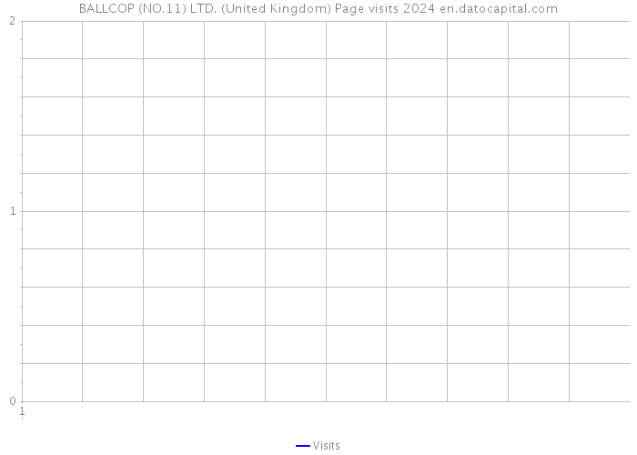 BALLCOP (NO.11) LTD. (United Kingdom) Page visits 2024 