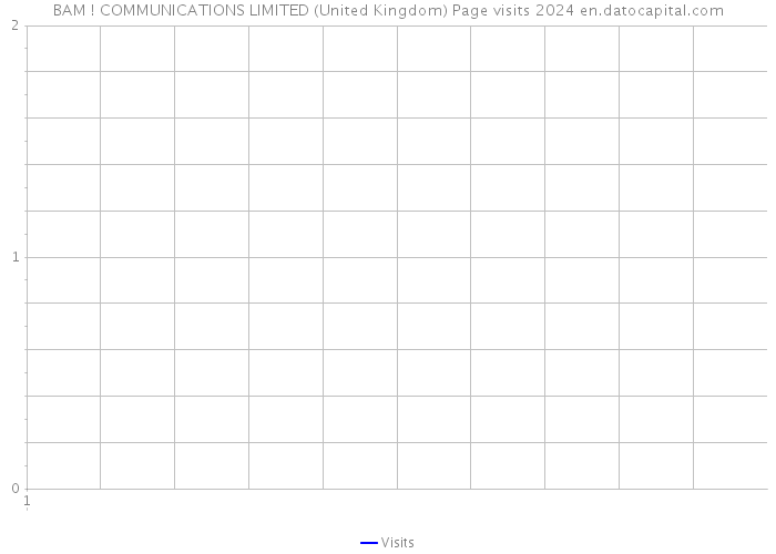 BAM ! COMMUNICATIONS LIMITED (United Kingdom) Page visits 2024 