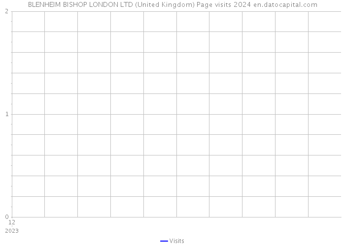 BLENHEIM BISHOP LONDON LTD (United Kingdom) Page visits 2024 