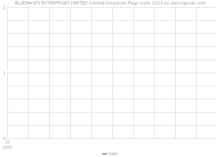 BLUEWAVES ENTERPRISES LIMITED (United Kingdom) Page visits 2024 