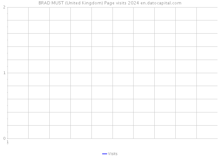 BRAD MUST (United Kingdom) Page visits 2024 