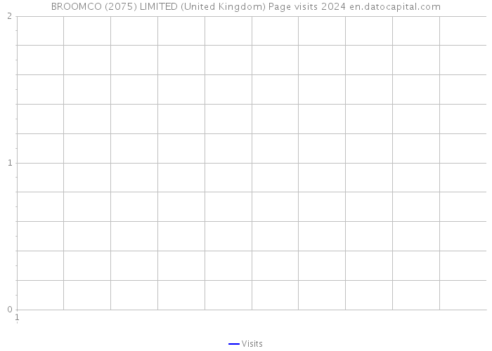 BROOMCO (2075) LIMITED (United Kingdom) Page visits 2024 