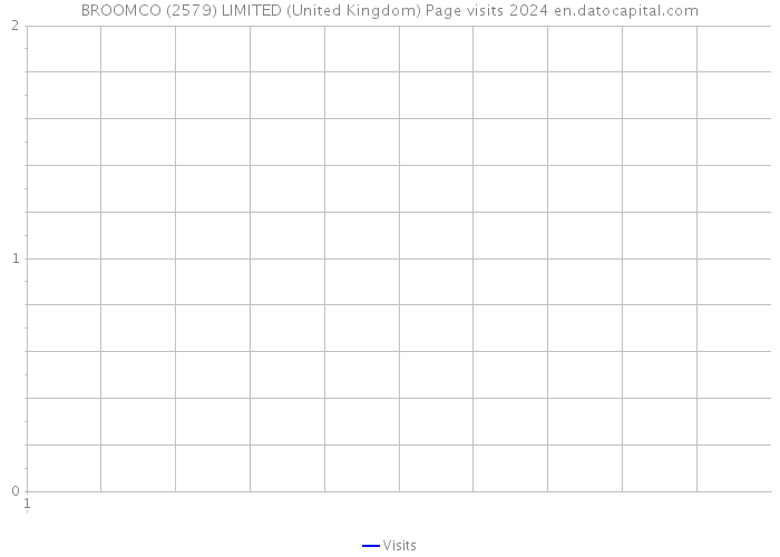 BROOMCO (2579) LIMITED (United Kingdom) Page visits 2024 