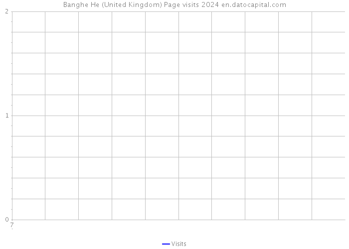 Banghe He (United Kingdom) Page visits 2024 