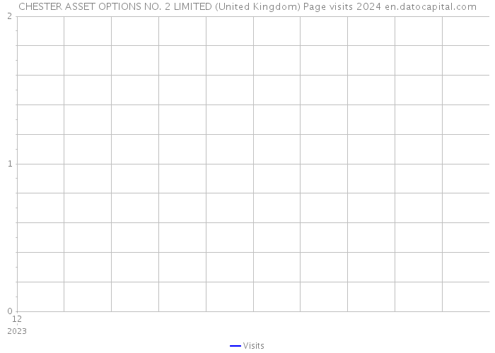 CHESTER ASSET OPTIONS NO. 2 LIMITED (United Kingdom) Page visits 2024 