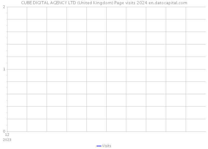 CUBE DIGITAL AGENCY LTD (United Kingdom) Page visits 2024 