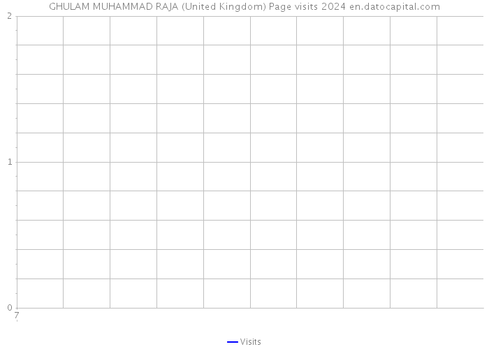 GHULAM MUHAMMAD RAJA (United Kingdom) Page visits 2024 