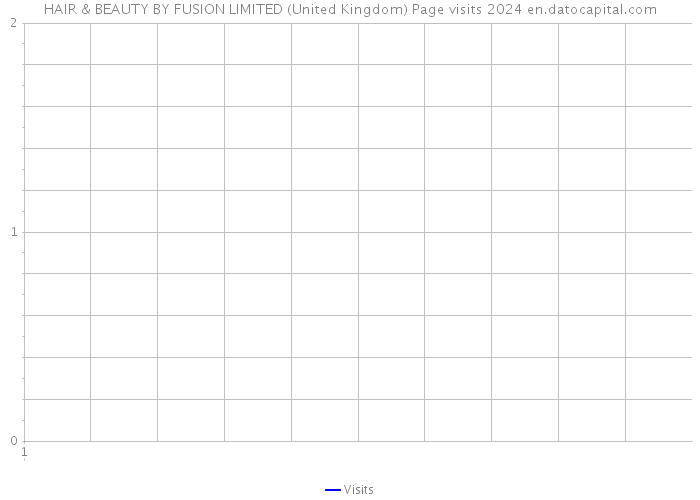 HAIR & BEAUTY BY FUSION LIMITED (United Kingdom) Page visits 2024 