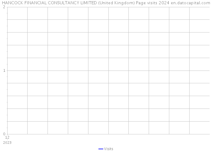 HANCOCK FINANCIAL CONSULTANCY LIMITED (United Kingdom) Page visits 2024 
