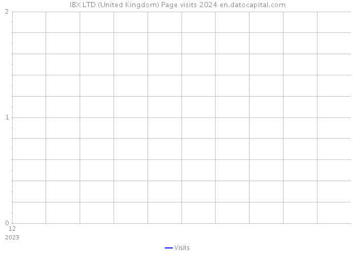 IBX LTD (United Kingdom) Page visits 2024 