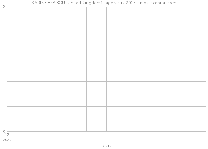 KARINE ERBIBOU (United Kingdom) Page visits 2024 