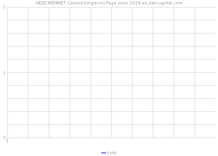 NESE MEHMET (United Kingdom) Page visits 2024 