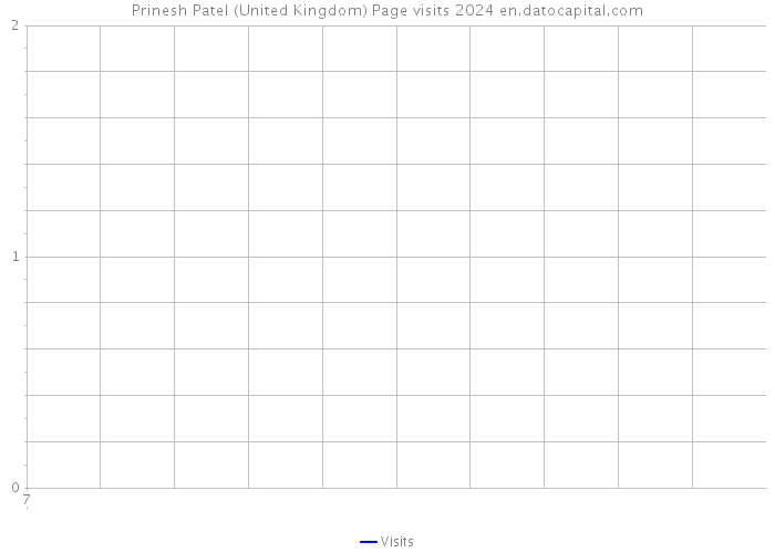 Prinesh Patel (United Kingdom) Page visits 2024 