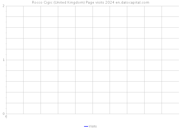 Rocco Cigic (United Kingdom) Page visits 2024 