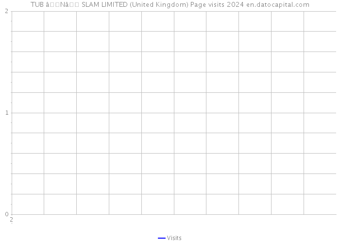 TUB âNâ SLAM LIMITED (United Kingdom) Page visits 2024 