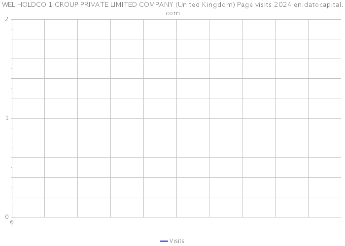 WEL HOLDCO 1 GROUP PRIVATE LIMITED COMPANY (United Kingdom) Page visits 2024 