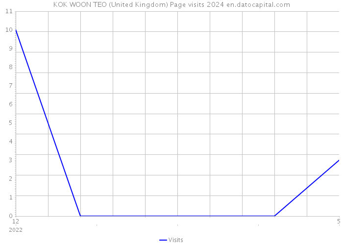 KOK WOON TEO (United Kingdom) Page visits 2024 