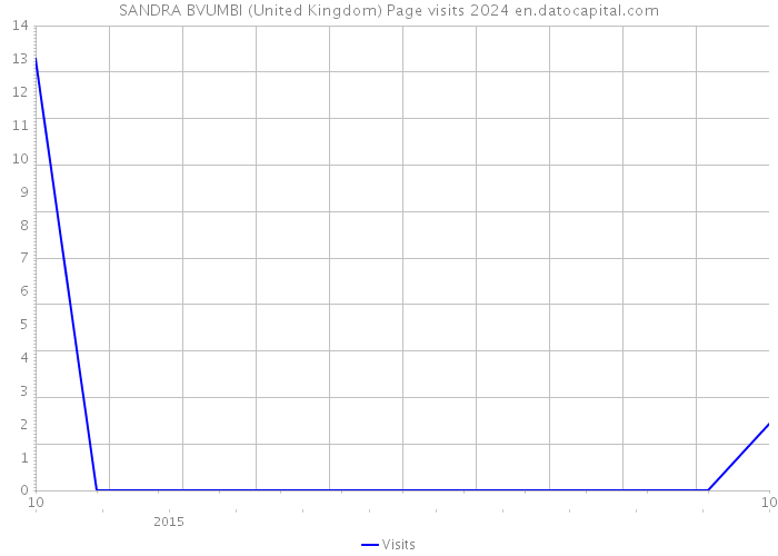 SANDRA BVUMBI (United Kingdom) Page visits 2024 