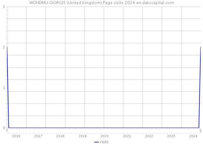 WONDMU GIORGIS (United Kingdom) Page visits 2024 