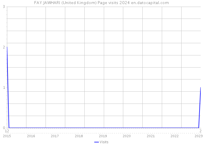 FAY JAWHARI (United Kingdom) Page visits 2024 