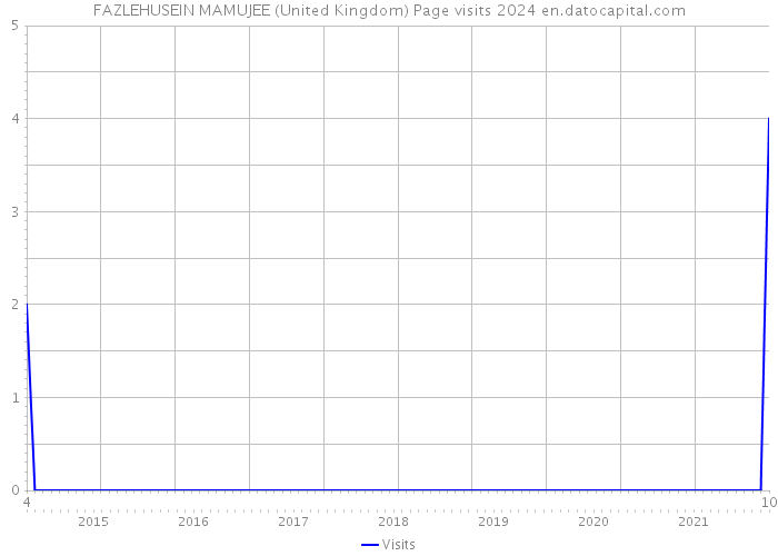 FAZLEHUSEIN MAMUJEE (United Kingdom) Page visits 2024 